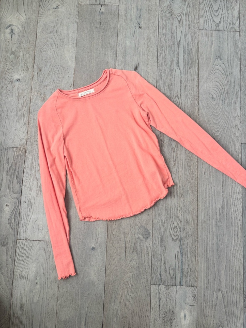 Free People Be My Baby Long Sleeve Tee